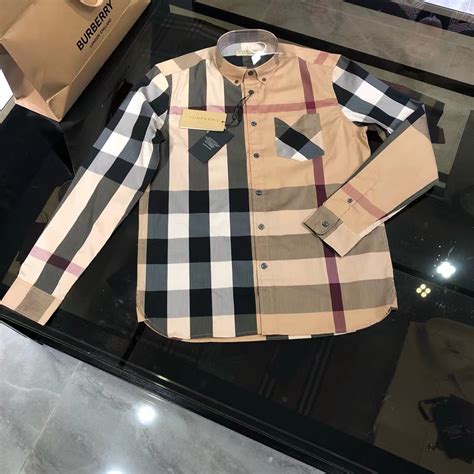 burberry shirts replica india